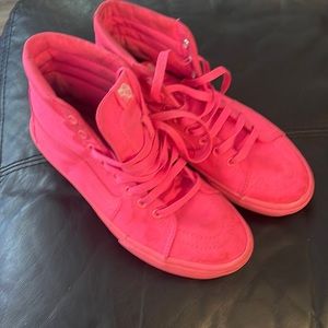 Neon Pink Vans